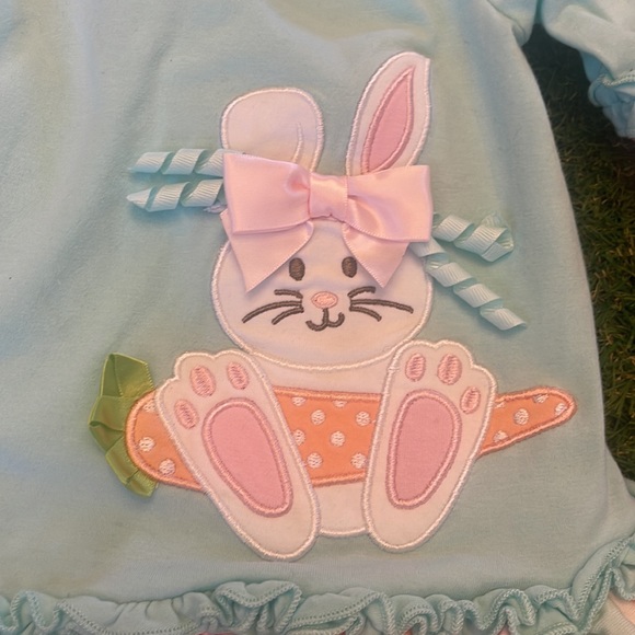 Bonnie Jean Ombré Bunny Capri Set - Picture 2 of 3